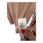 EXPRESS Women's Shimmering Tan Long Sleeve Top Photo 2