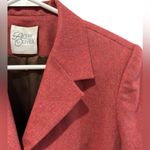 Avery Oliver vintage oversized wool cashmere blend with silk lining sz8 Red Size 8 Photo 4