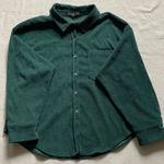Wishlist  Forest Green Corduroy Shirt Photo 0