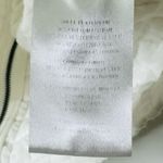 Alice + Olivia Eryn Check Jacquard Textured Knit White Exposed Zip Crop Top Sz 4 Photo 9