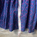 Oliphant Morocco Smocked Tie dress Blue Photo 13