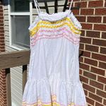 Lisa Marie Fernandez White Ric Rac Dress Women's Small Photo 6