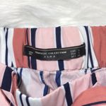 ZARA Trafaluc Striped wide leg paper bag pants Photo 5