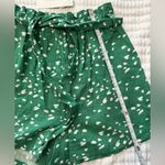 Lush Clothing NWT Lush Linen Green Shorts Size Medium Photo 3