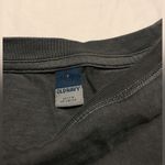 Old Navy  Women’s Charcoal Black Long Sleeve Shirt Scoop Neck Size S Photo 2