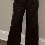 EXPRESS High Waist Sequin Crop Pants Photo 2