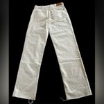 BDG Urban Outfitters  Pax High Waist Straight Leg Button-Fly Jeans Ivory … Photo 1