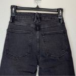 Good American  Good Classic Ultra High Waisted Jeans 00 24 Black Slim Fit NWT Photo 10
