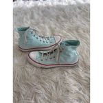 Converse ‎ Chuck Taylor All Star Hi Women’s 8 Mint Green High Top Sneakers Photo 2