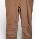 Ralph Lauren Lauren Tan Mid Rise Dress Pants Womens 12 Classic Preppy Old Money Photo 0