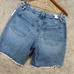 Good American NWT Women’s Good 90s Icon Bermuda Denim Shorts in Indigo 12/31 Photo 8