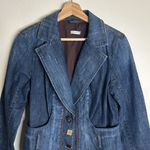 Cache Vtg  ladies denim thick jacket size 12 Photo 1