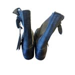 Frye Womens Ankle Boots Veronica Short Distressed Black Size 6 New With Tags Photo 3