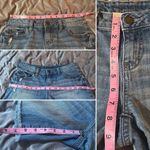 Jennifer Lopez  Low Rise Bermuda Cutoff Style Jean Shorts Medium Blue Denim 0 Photo 8