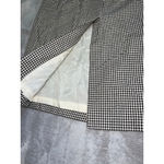 Rafaella Women's Vintage Silk Blend Gingham Midi Skirt, Size 14 Photo 4