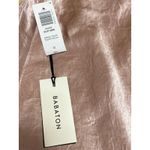 Aritzia NEW  Babaton Womens Pink Silky Satin Mid Rise Mini Slip A-line Skirt Sz S Photo 2