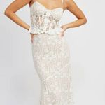 Boutique white lace skirt Photo 0