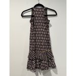 OndadeMar Tank Dress Womens XS Cover Up Stretch Ruffles Nautical Anchor Travel Blue Photo 1