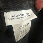joe's jeans Joe’s Jeans The Runaway Luna High-Rise Cigarette Jeans – Black, Size 24, NWT Photo 10
