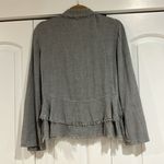 Cloth & Stone  small‎ raw hem button up blouse Photo 4