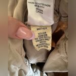 MOTHER the Yoyo Ruffle Greaser Ankle Pants Sz 28 Paper Bag Waist in Medium Khaki Tan Photo 14