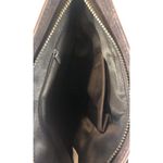 Estalon Dark Brown Distressed Leather Crossbody Bag Purse Photo 2