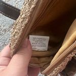 Rosetti  Woven Double Strap Handbag Purse Tan Brown Photo 6
