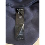 ASOS Bridesmaid's Maxi Dress Womens 12 Navy Lagenlook Fairy Goth Y2K Cape Top Photo 12