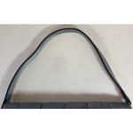 Violet Ray  Eco Women’s Handbag, Light Gray Nylon Envelope Purse Photo 3