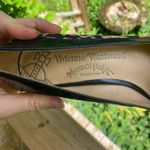 Vivienne Westwood Authentic  floral bow toe heels blue red cream fabric Photo 9