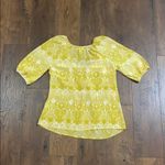 Anthropologie  Edme & Esyllte silk floral top Photo 4