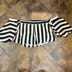 Venus Angel Off The Shoulder Striped Blouse Large Photo 8