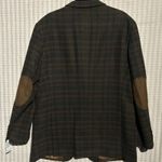 Alan Flusser Men's Olive Brown Plaid Wool Blend Sport Coat Blazer Jacket L NWT Size L Photo 9