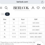 Berlook Burgundy Reversible Twist Front Floral Bikini Set Red Size M Photo 5