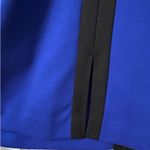 Ivanka Trump  Blue and Black Sleeveless With Back Walking Split Dress Photo 8