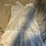 Francesca's  Dress White Lace Photo 0