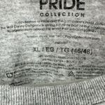 Disney ‎ Women's Pride Collection Mickey Mouse Short Sleeve T-Shirt Gray Size XL Photo 3