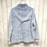 Weatherproof Sweater Women Size Large Blue Sherpa Fleece Quarter Zip Pullover Photo 6
