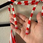 SIGAL Anthropologie Cayena Reversible Swim Bikini Top Size M Floral Pink Red Size M Photo 6