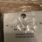 BaubleBar Sugarfix by  14K Gold Plated Sterling Silver Safety Pin Earrings Photo 4