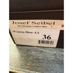 Josef Seibel‎ Catalonia 54 Leather Mule Clog Size 36 US 5.5 Red Photo 2