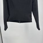 City Triangles vintage cropped Classic Black Blazer silver hardware 13/14 Photo 3