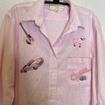 Vintage Cruisin’ Button Down Striped Long Sleeve Shirt Oversized Sz Sm Photo 1