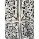 Madewell NWT  Embroidered Deep V Neck MIDI Dress In Bandana Size XXS Photo 7