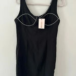 Missguided NWT  Black Diamante Mini Dress Photo 1