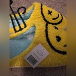 Yellow Smiley Face Cozy Slippers – Fuzzy Indoor Slip Photo 5