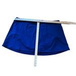 Lands' End  Swim Skirt 22W Blue Built in Brief‎ Skort Photo 2