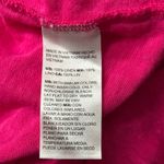 Chico's  Shirt 1 M Hot Pink 100% Linen Tunic Blouse Roll Tab Sleeve Travel Chic Photo 6