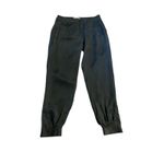 MAYLE La Fenini Silk DRESSY Trouser Pants Women's Size 2 Black Pleated Photo 6