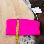 Good American GOOD‎ AMERICAN NWT Neon Hot Pink Better Band bikini Two Piece Size Small Photo 6